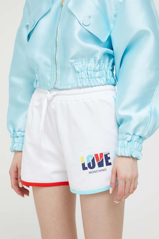 Шорты Love Moschino с эластаном белый W.1.641.01.E.2340