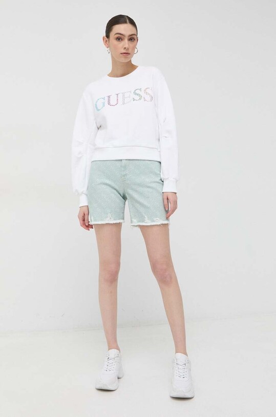 Шорты Guess W3GD47.WF5V3 зелёный SS23