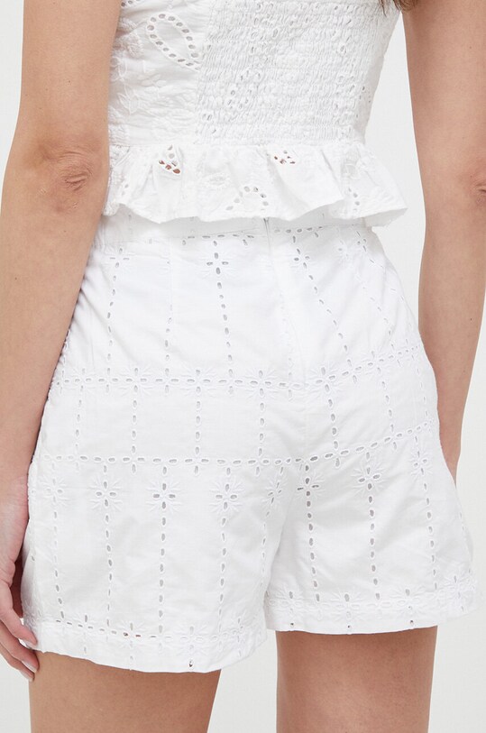 Îmbrăcăminte Guess pantaloni scurti W3GD96.WFCO0 alb