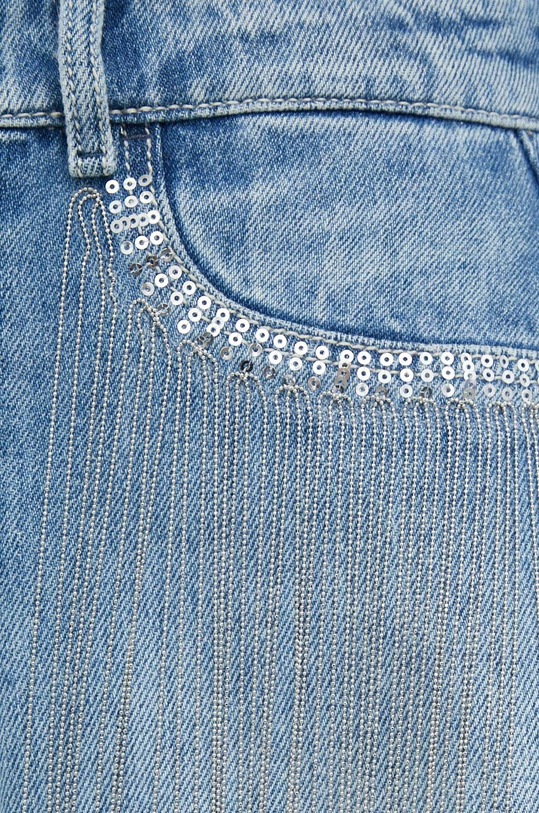 Guess szorty jeansowe W3GD49.D4VI7 niebieski