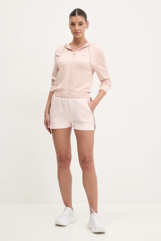 Шорты Guess V3GD13.KB3P2 розовый SS25