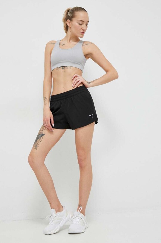 Puma pantaloni scurți de antrenament Performance panza negru 520312