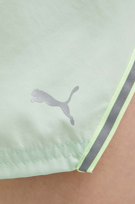 Puma pantaloni scurți de alergare verde 523288