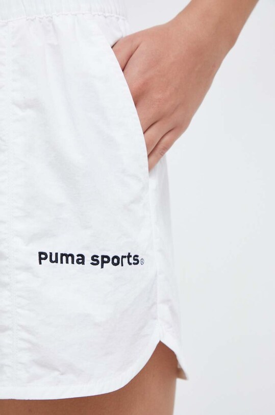 Puma pantaloni scurti alb 539005