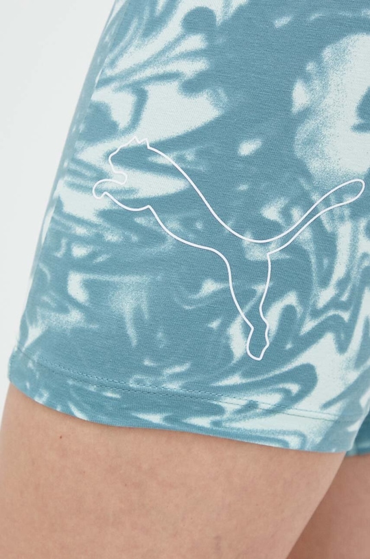 Puma pantaloni scurti turcoaz 673643