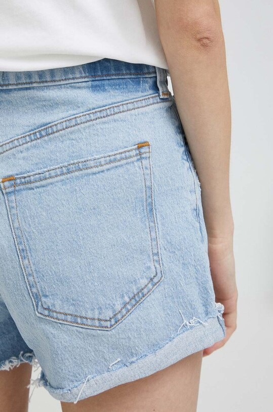 Abercrombie & Fitch pantaloni scurti jeans albastru KI149.3057.281