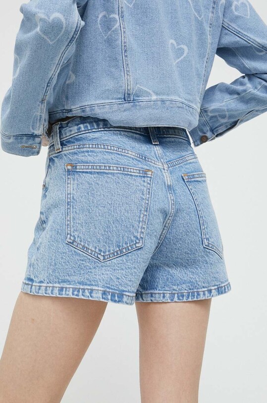 Îmbrăcăminte Abercrombie & Fitch pantaloni scurti jeans KI149.3078.278 albastru