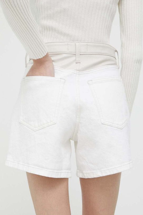 Odzież Abercrombie & Fitch szorty jeansowe KI149.3104.178 beżowy