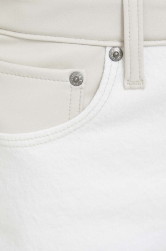 Abercrombie & Fitch szorty jeansowe KI149.3104.178 beżowy