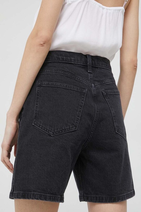 Îmbrăcăminte Abercrombie & Fitch pantaloni scurti jeans KI149.3169.975 negru
