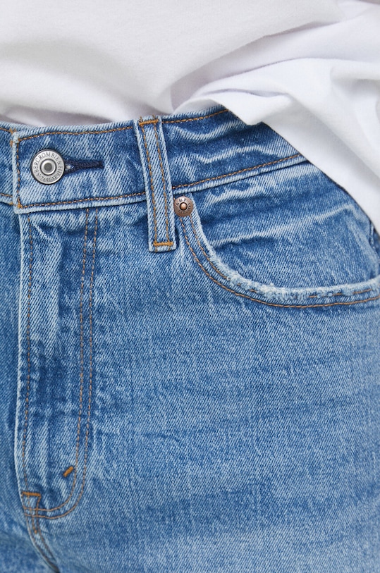 Abercrombie & Fitch szorty jeansowe granatowy KI149.3173.279