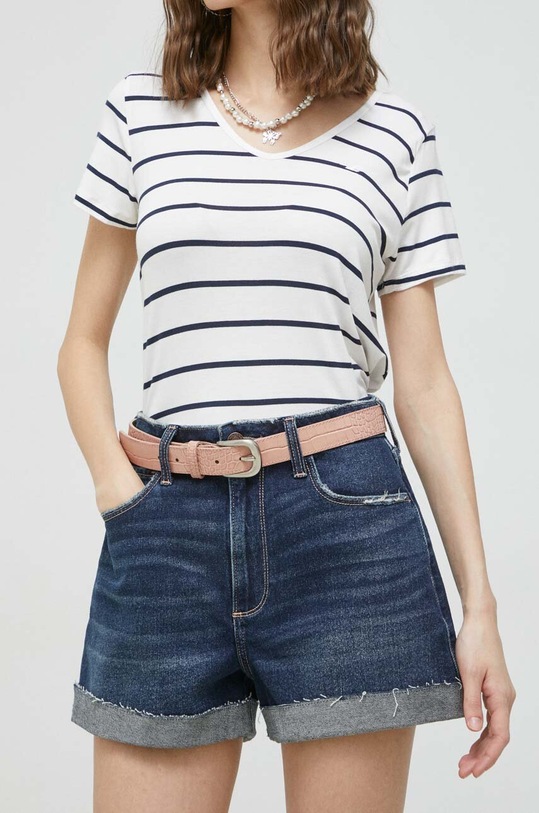 Ρούχα Τζιν σορτς Hollister Co. KI349.3180.276 σκούρο μπλε