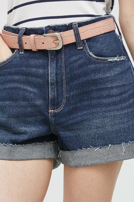 Τζιν σορτς Hollister Co. σκούρο μπλε KI349.3180.276