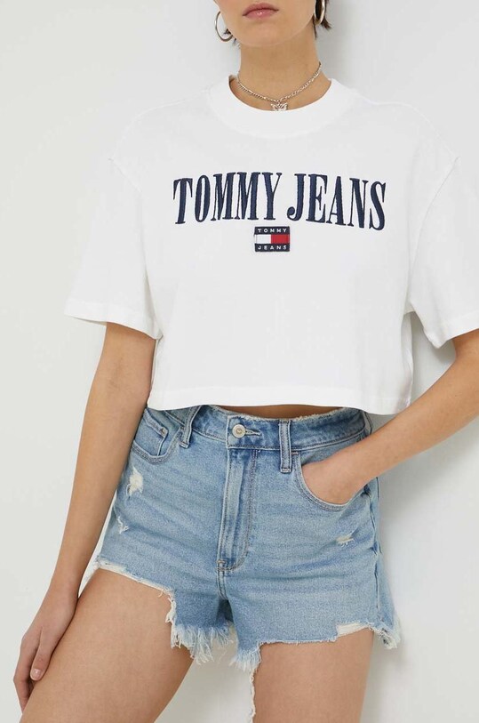 Hollister Co. pantaloni scurti jeans jeans albastru KI349.3182.281