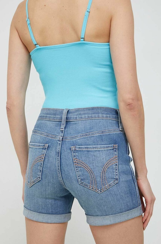 Oblečení Džínové šortky Hollister Co. KI349.3185.280 modrá