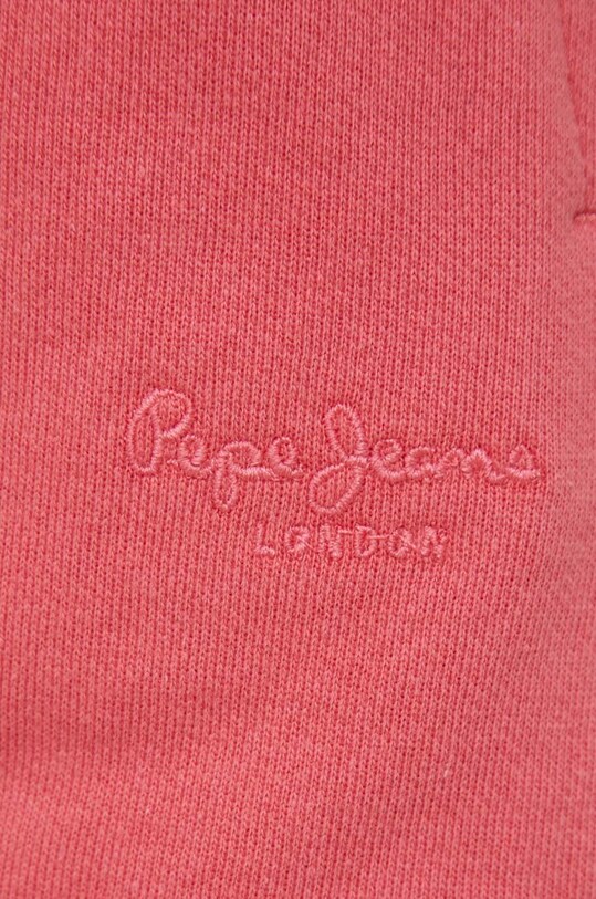 Бавовняні шорти Pepe Jeans Whitney червоний PL801035.217