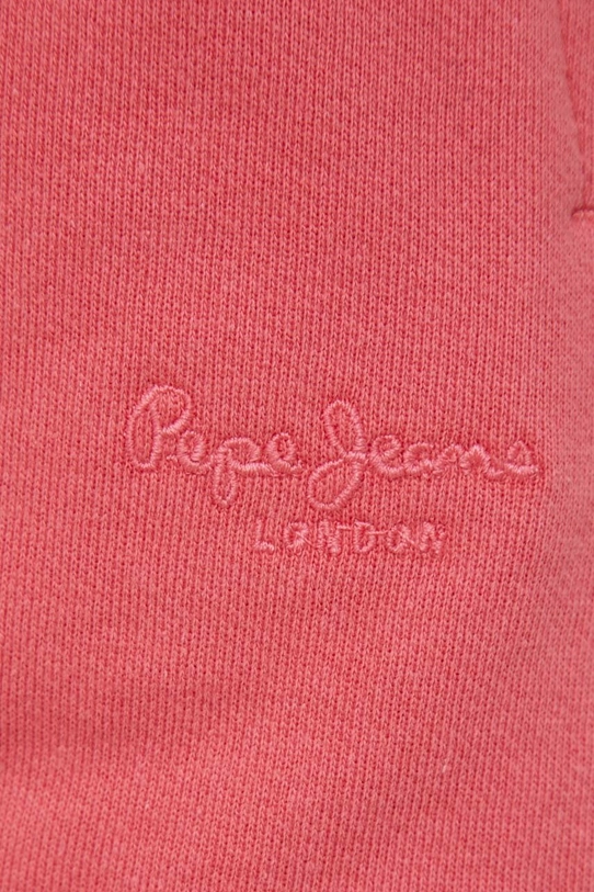 Бавовняні шорти Pepe Jeans Whitney червоний PL801035.217