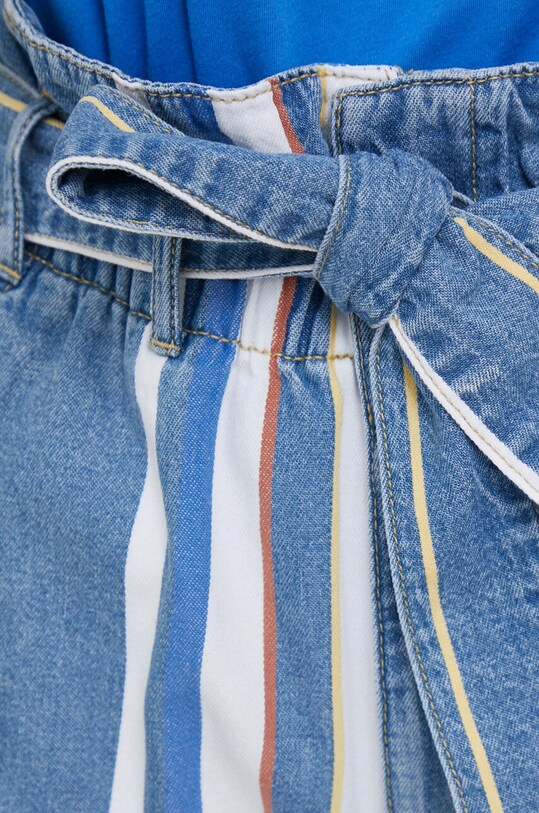 Pepe Jeans pantaloni scurti jeans Phoebe Retro albastru PL801038.000