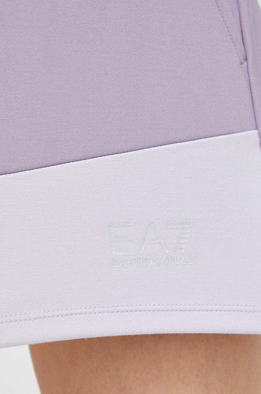 EA7 Emporio Armani pantaloni scurti 3RTS64.TJKPZ violet