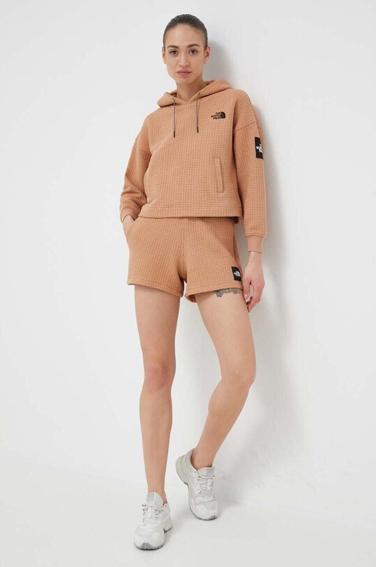 Σορτς The North Face NF0A7R25N151 καφέ SS23