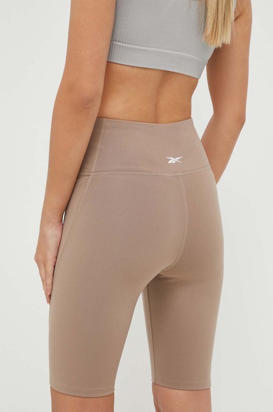 Odzież Reebok szorty treningowe Lux HS4713 beżowy