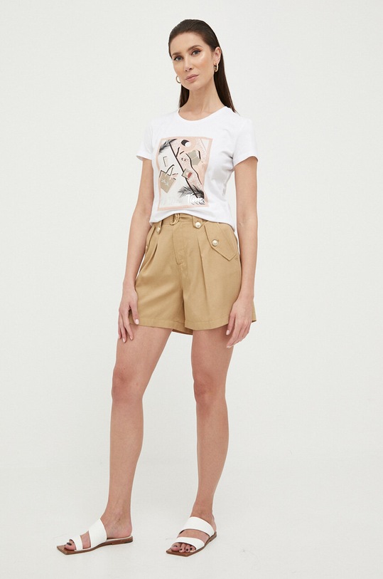 Liu Jo pantaloni scurti UA3138.D4808 verde SS23