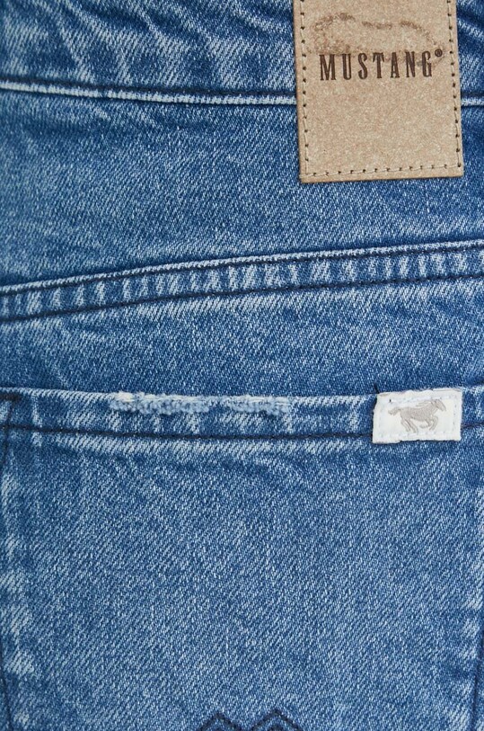 Mustang pantaloni scurti jeans albastru 1013887.5000.582