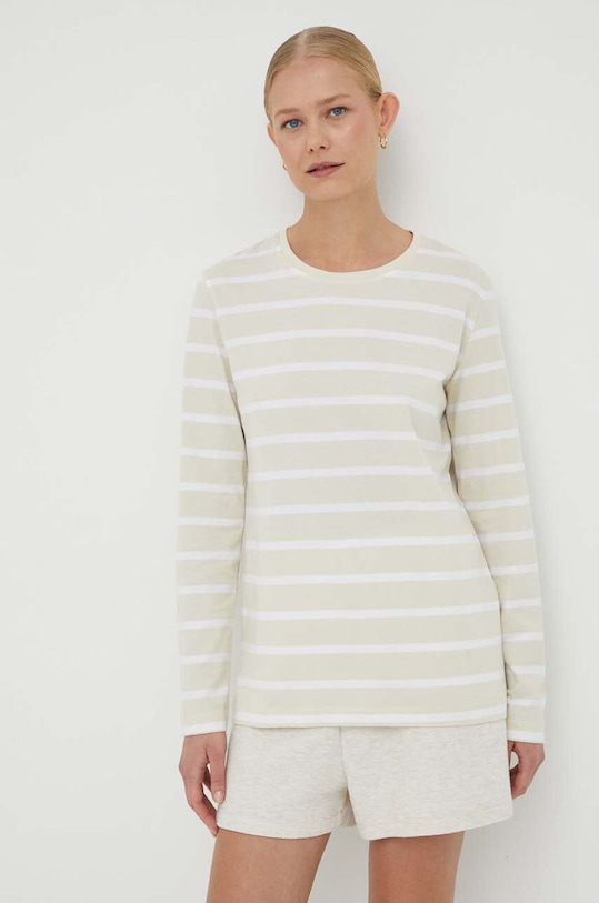 American Vintage pantaloni scurti bej ZAO09AE23