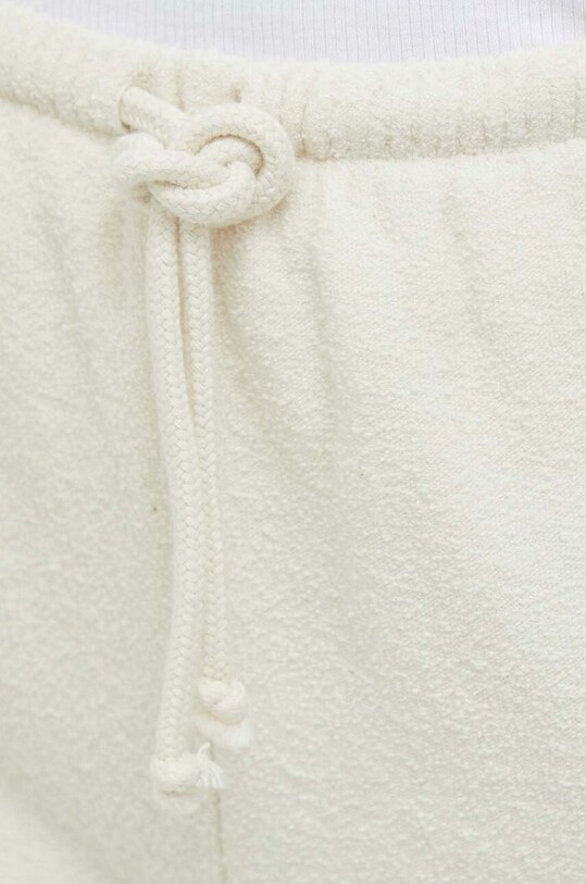 American Vintage pantaloni scurti din bumbac bej BOBY09A