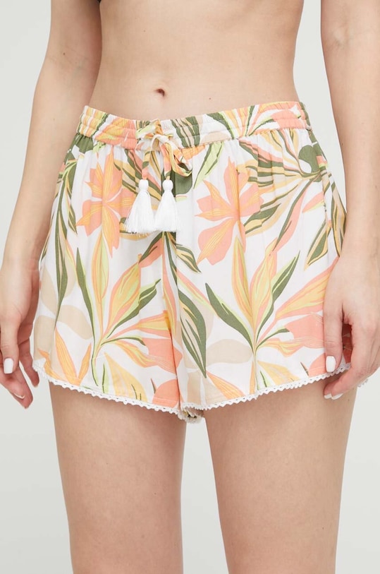 Roxy szorty plażowe biały ERJX603347