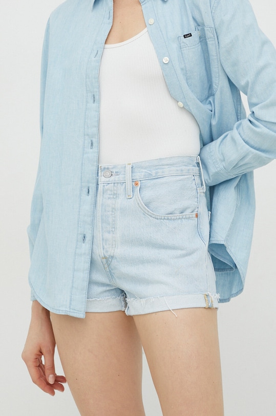 Levi's pantaloni scurți din denim jeans albastru 56327.0313