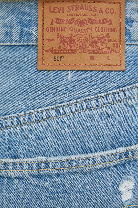 Levi's szorty jeansowe niebieski 56327.0314