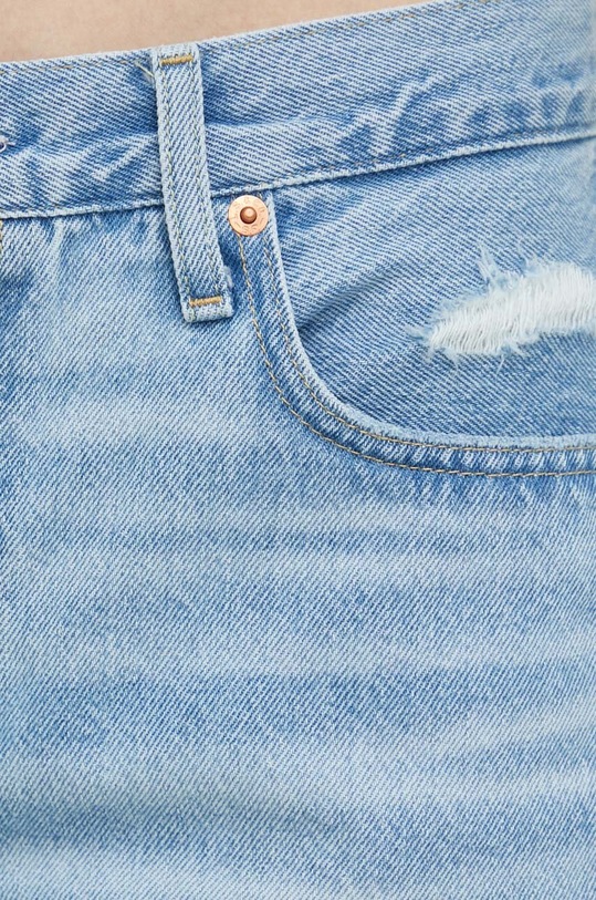 Rifľové krátke nohavice Levi's modrá A1962.0009