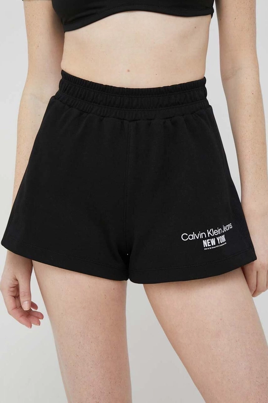 Calvin Klein Jeans szorty czarny J20J221054.PPYX