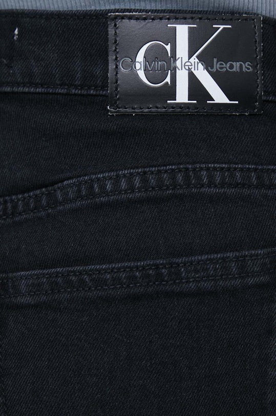 Calvin Klein Jeans szorty jeansowe czarny J20J220642.PPYX