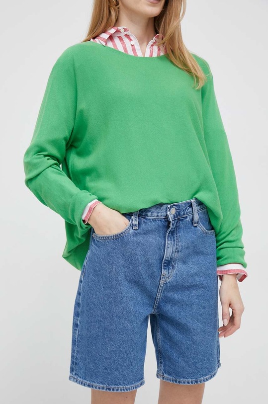 Джинсовые шорты Calvin Klein Jeans хлопок голубой J20J221181.PPYX