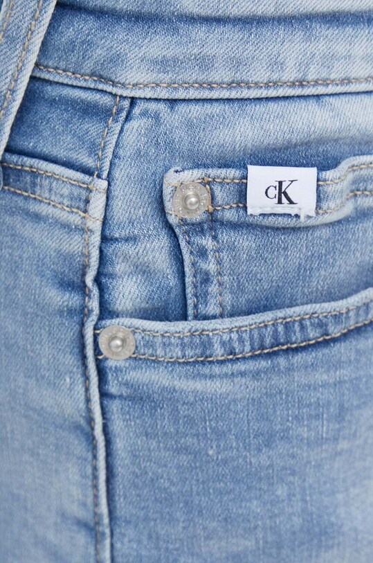 Calvin Klein Jeans pantaloni scurti jeans albastru J20J220644.PPYX