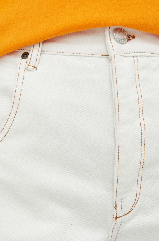 By Malene Birger pantaloni scurti jeans Mavou alb Q70252016