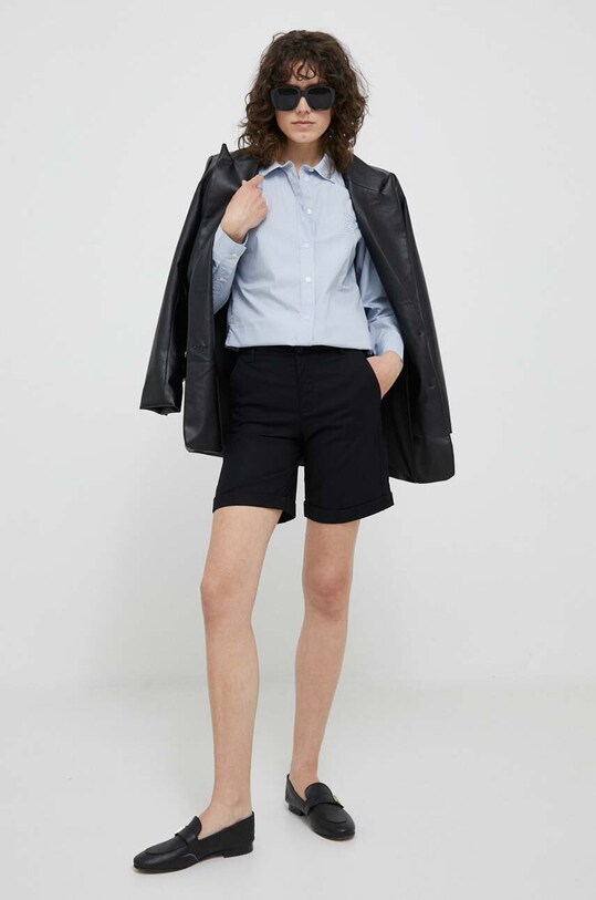 United Colors of Benetton pantaloni scurti 4CV0592G5.100. negru SS23