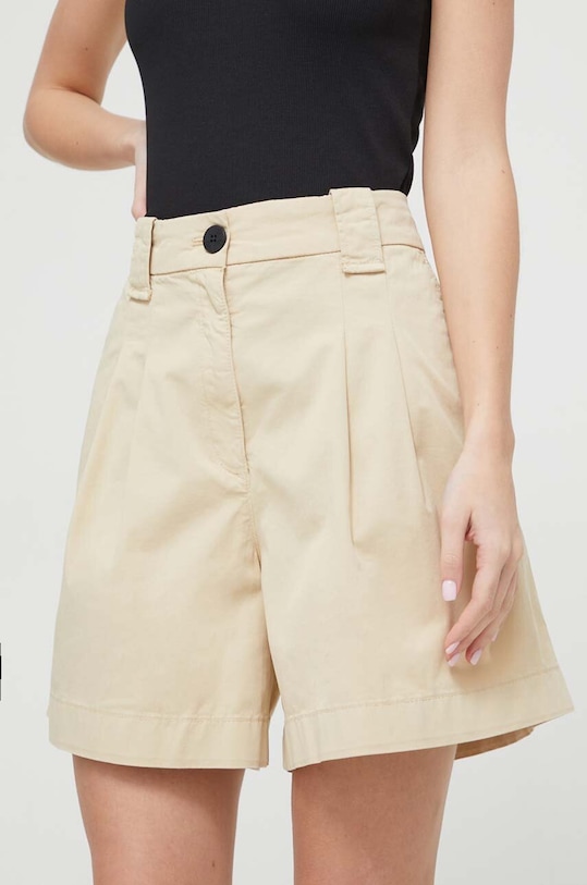 HUGO szorty 50489969 beżowy SS24