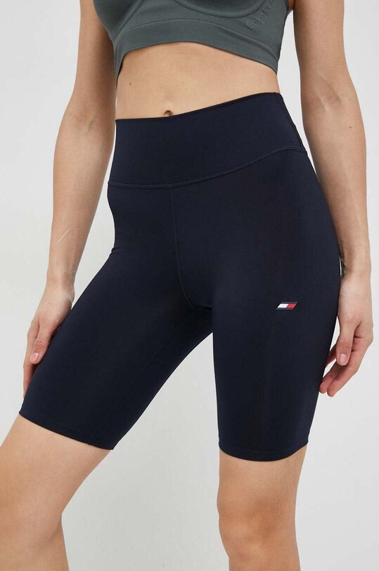 Шорти Tommy Hilfiger з еластаном темно-синій S10S101637.PPYX