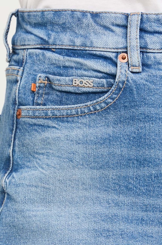 BOSS szorty jeansowe niebieski 50490935