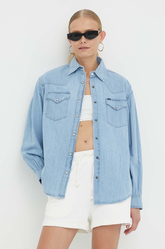 Βαμβακερό σορτσάκι Marc O'Polo DENIM λευκό 343422717043