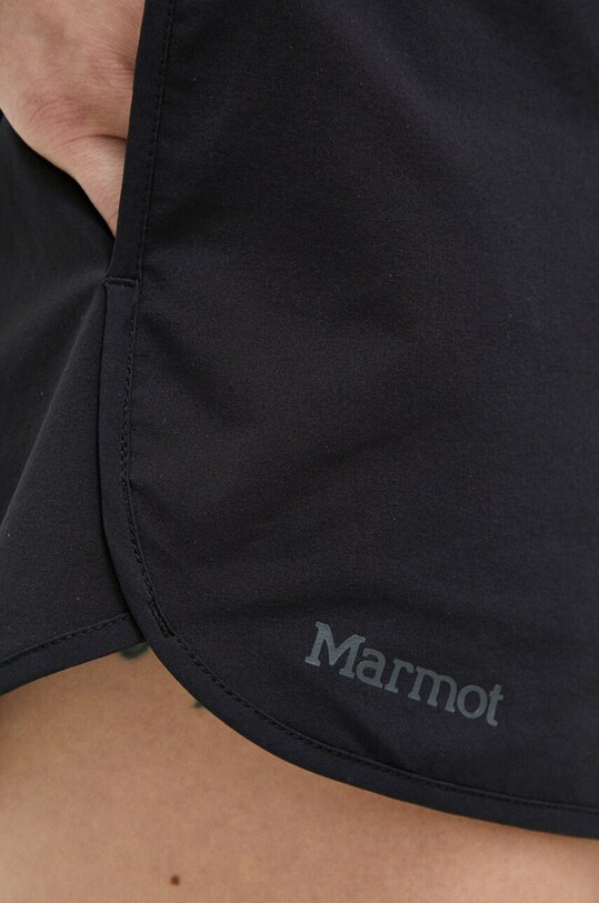 Marmot kültéri rövidnadrág Elda fekete M12637