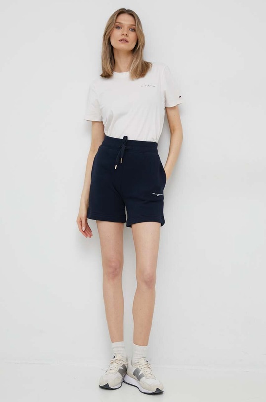 Tommy Hilfiger szorty WW0WW38348.PPYX granatowy SS23