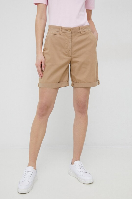 Kratke hlače Tommy Hilfiger Drugo bež WW0WW37772.PPYX