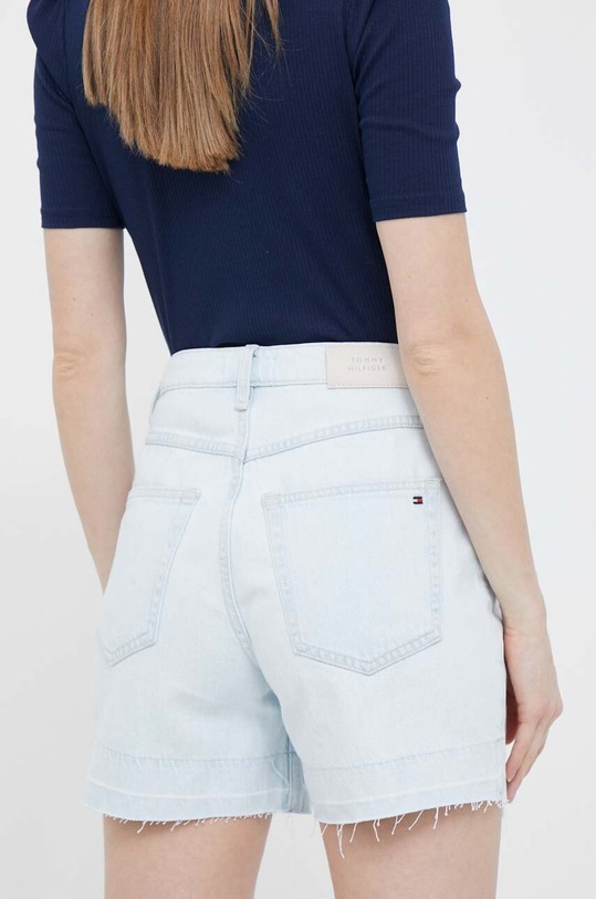 Odzież Tommy Hilfiger szorty jeansowe WW0WW38260.PPYX niebieski