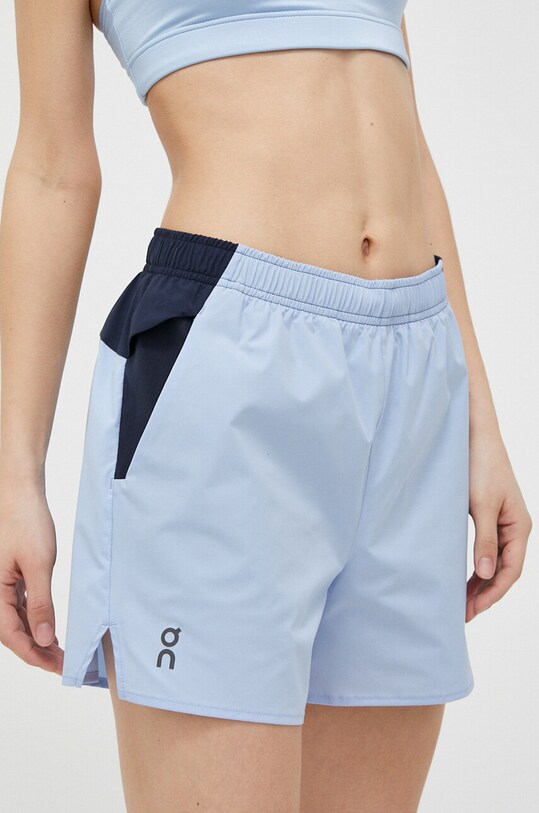 ON Running szorty do biegania Essential tkanina niebieski 1WD10180897