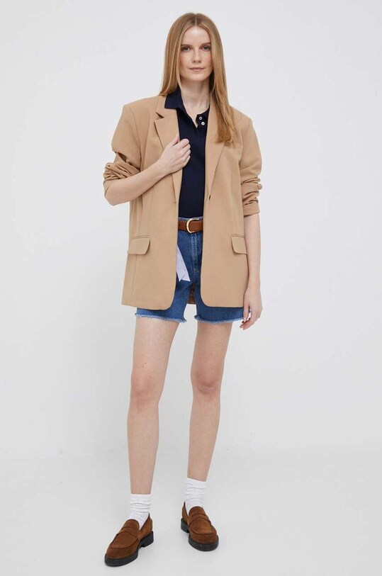 Joop! szorty jeansowe 30037418 niebieski SS23