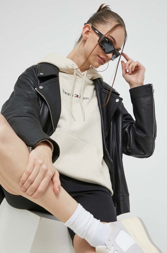 Tommy Jeans szorty DW0DW15379.PPYX czarny SS23